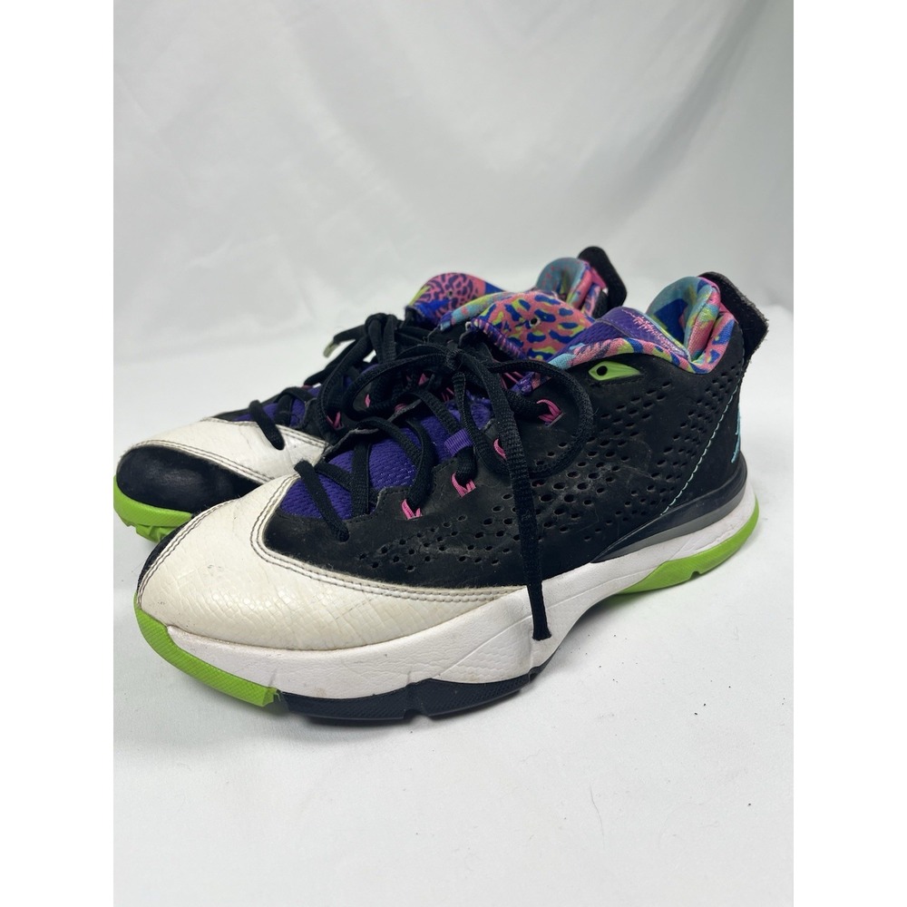 Air Jordan CP3.VII GS Bel Air Black Gamma Blue 5.5Y 616807-015 Chris Paul
